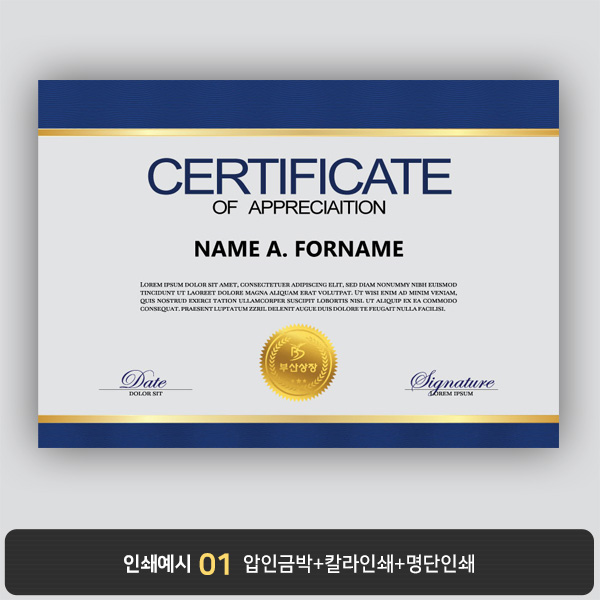 상장용지 프라임 PM0489