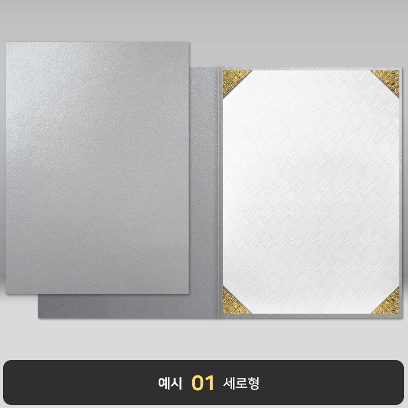 종이상장케이스_실버펄_면지형 JC16