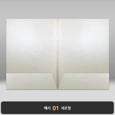 종이상장케이스_화이트펄_양쪽포켓형 JH12_2