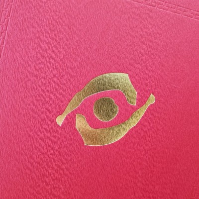 체리 나뭇결패턴 상장케이스 노트북형 SC000748