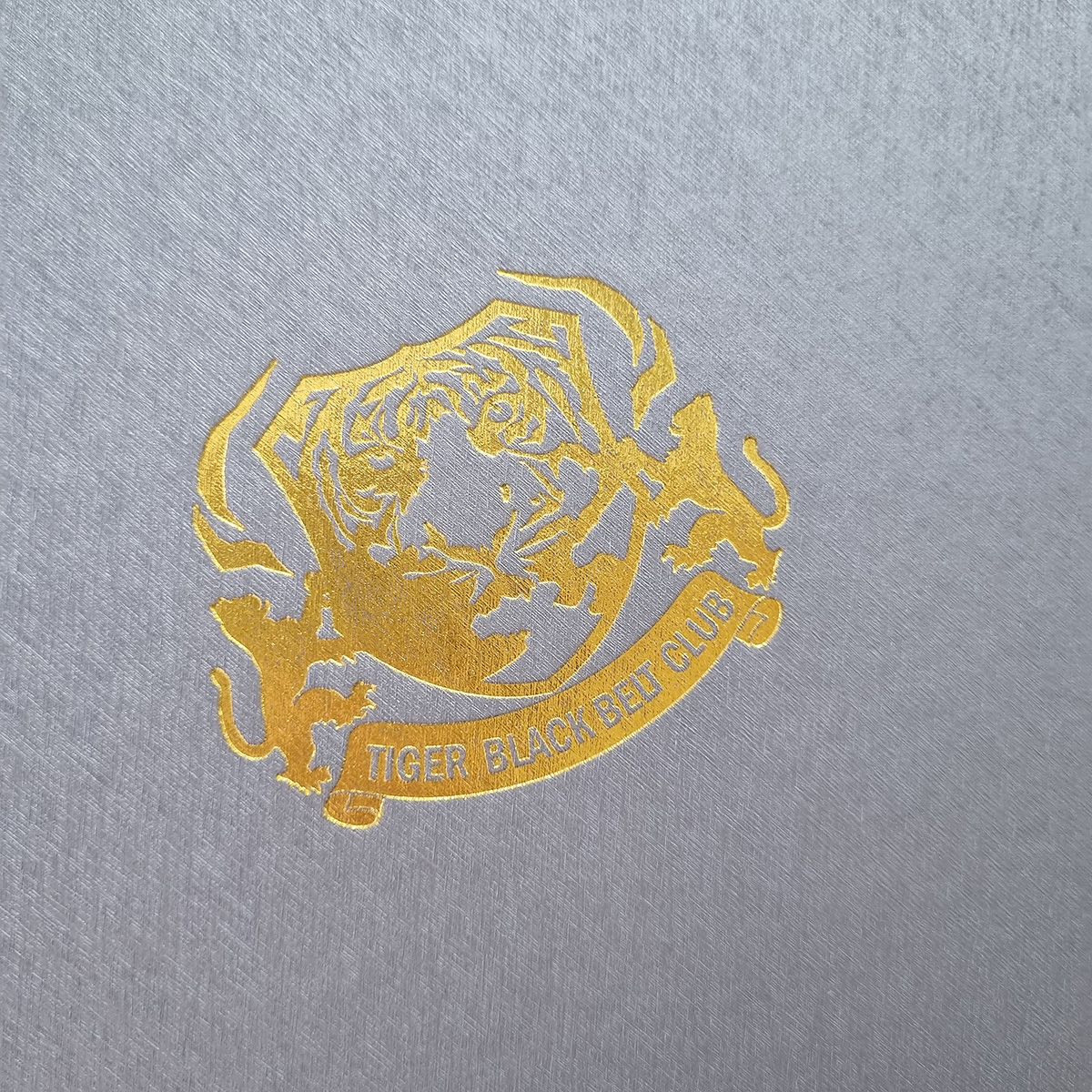 실버 메탈레자 상장케이스 세로형 SC000770