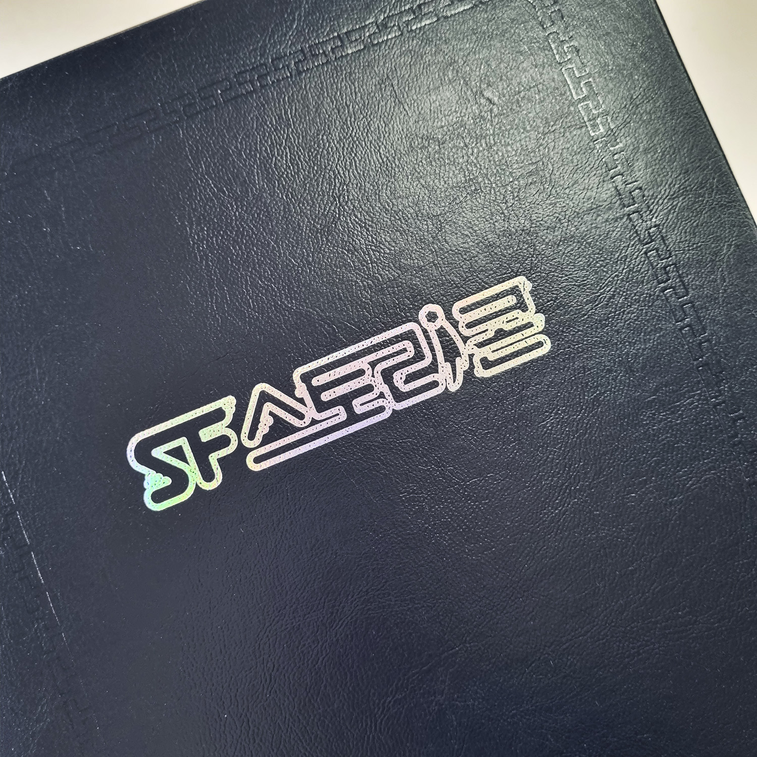 네이비 레더텍스C 상장케이스 세로형 SC000802