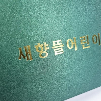 그린펄 종이상장케이스 한쪽포켓형 SC000881