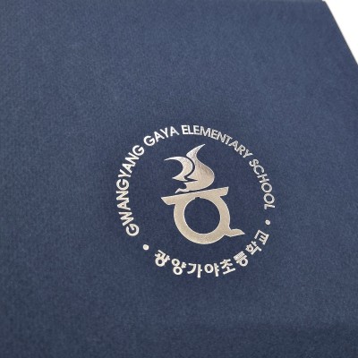 군청색 종이상장케이스 한쪽포켓형 SC000907
