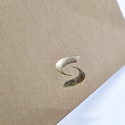 크라프트 엠보패턴 친환경 상장케이스 노트북형 SC000955
