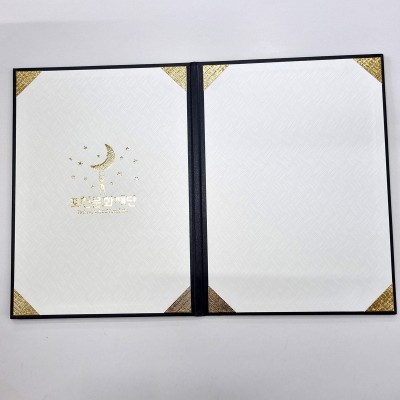 검정 포크르스 프리미엄 상장케이스 세로형 SC000986