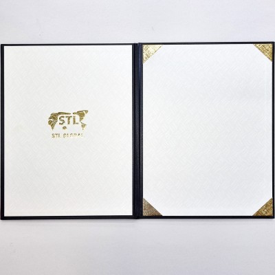 검정 포크르스 프리미엄 상장케이스 세로형 SC000989