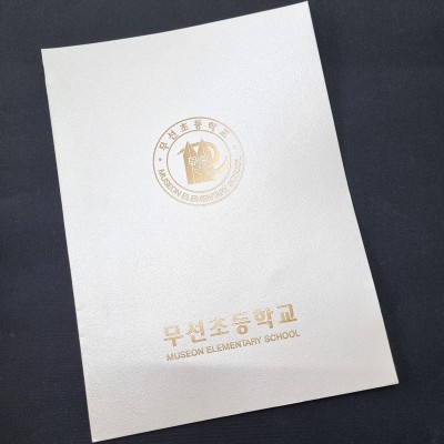 화이트펄 종이상장케이스 한쪽포켓형 SC001005
