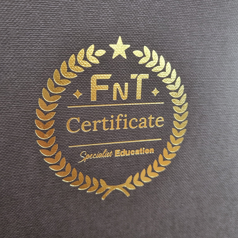 초콜릿색 패브릭 종이상장케이스 한쪽포켓형 SC001016