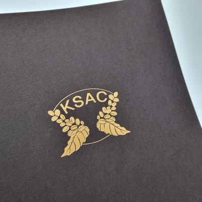 초콜릿 패브릭 종이상장케이스 면지형 SC001022