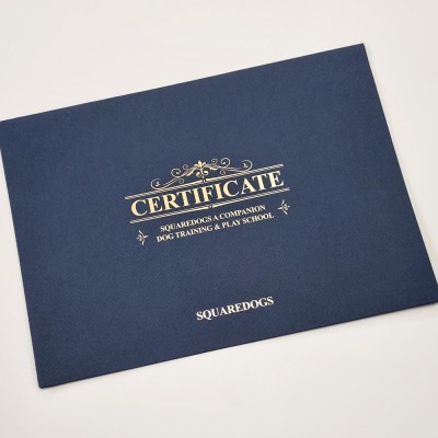 군청색 종이상장케이스 면지형 SC001027