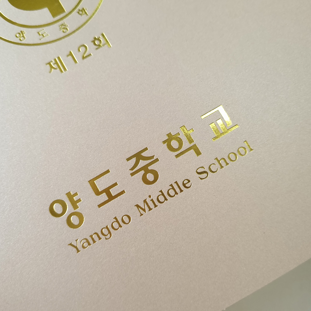 샌드베이지펄 종이상장케이스 면지형 SC001044