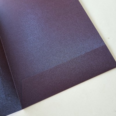 청보라펄 종이상장케이스 한쪽포켓형 SC001045